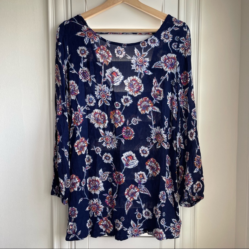 Billabong Floral Tunic Beach Coverup